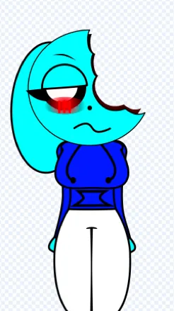 ai character: Girl diamond background