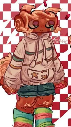 ai character: !Cosmo! 💚💙💗 background