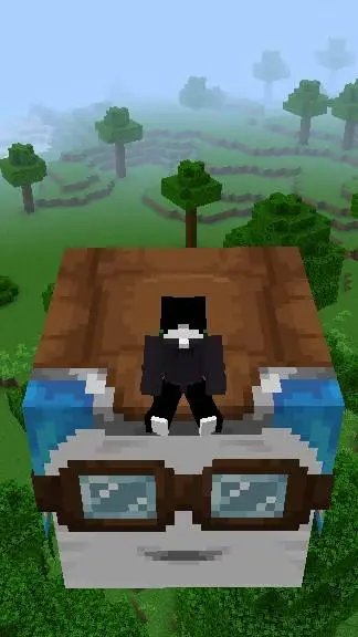ai character: Mathias Minecraft  background