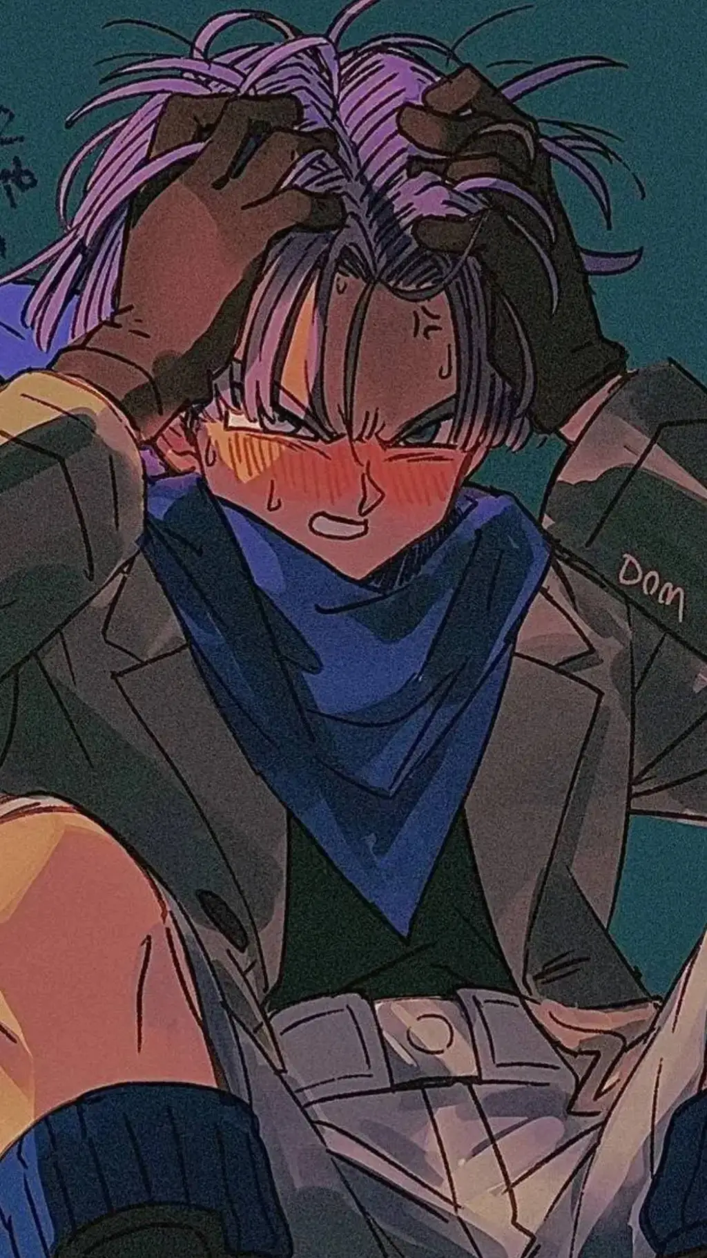 ai character: Trunks background