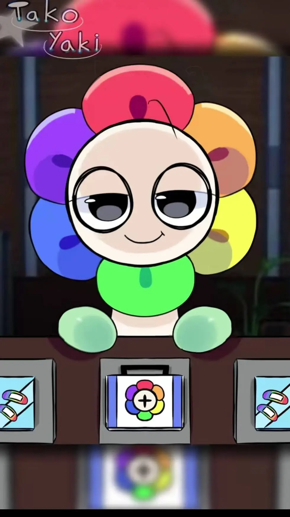 ai character: dandy  background
