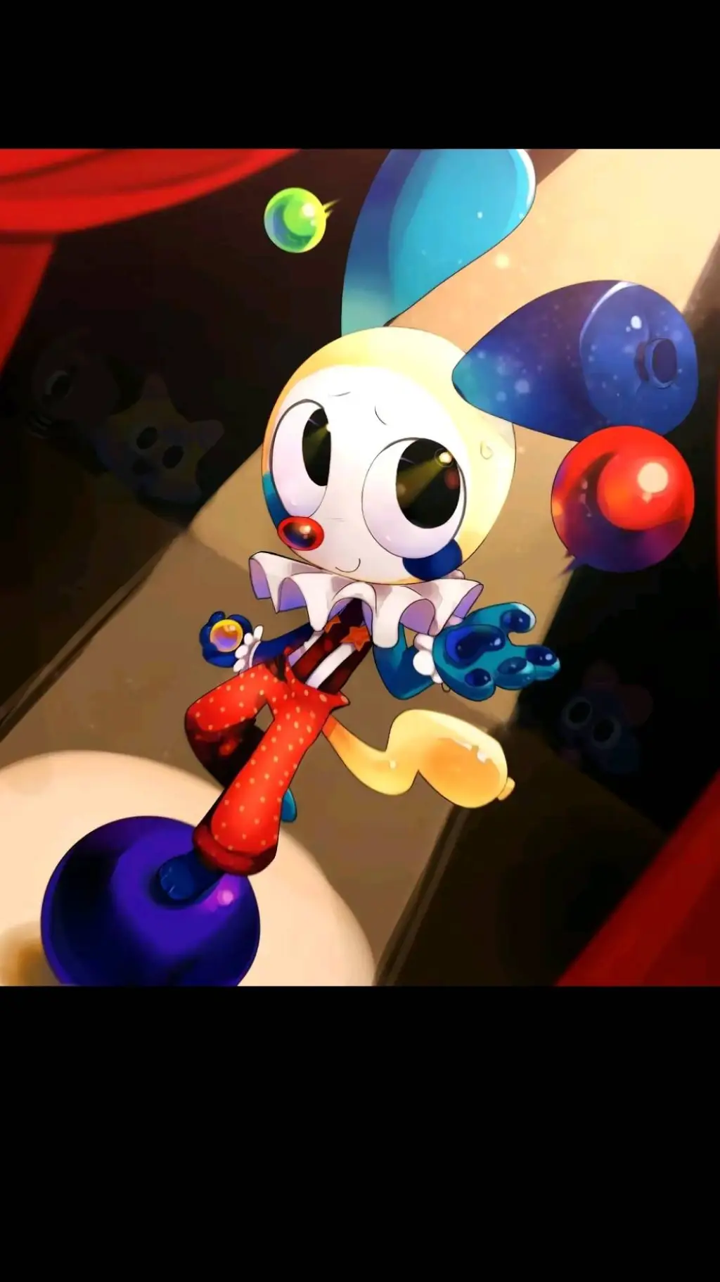 ai character: looey payaso background