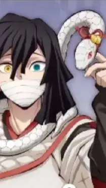 ai character: Obanai x Demon background