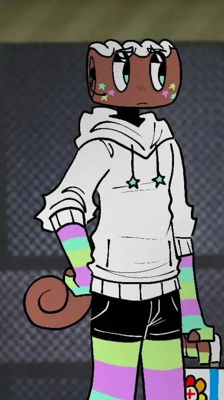 ai character: Cosmo x Sprout background