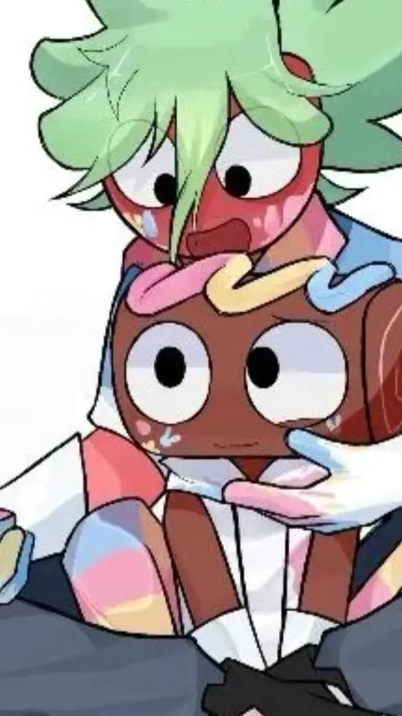 ai character: fruitcake background