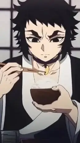 ai character: Gyutaro x Kaigaku background