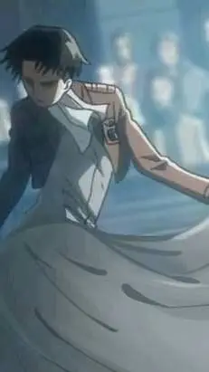 ai character: Eren x Levi  background