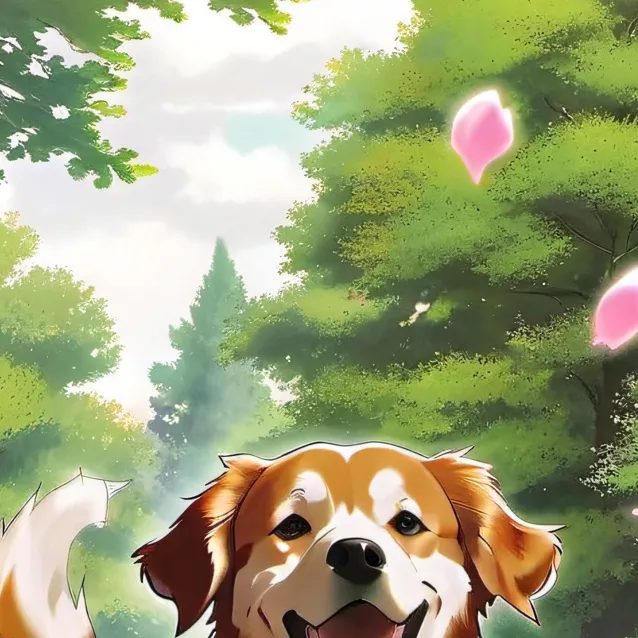 chat with ai character: dog