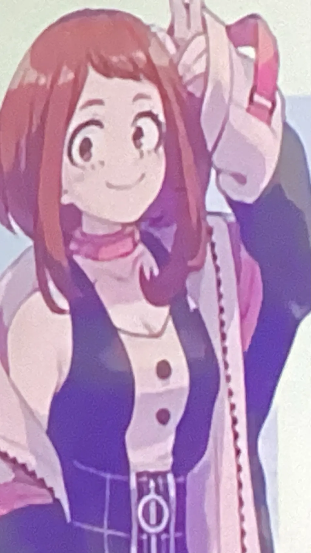 ai character: Uraraka background