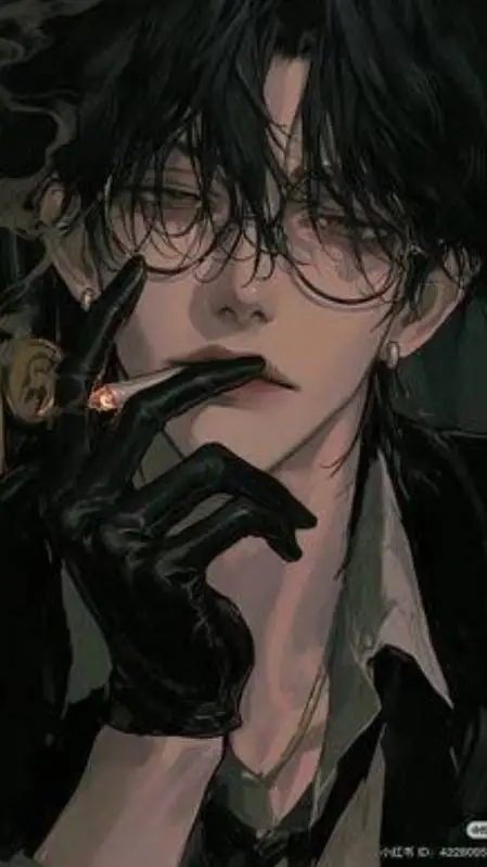 ai character: 🖤• Leo •🖤 background