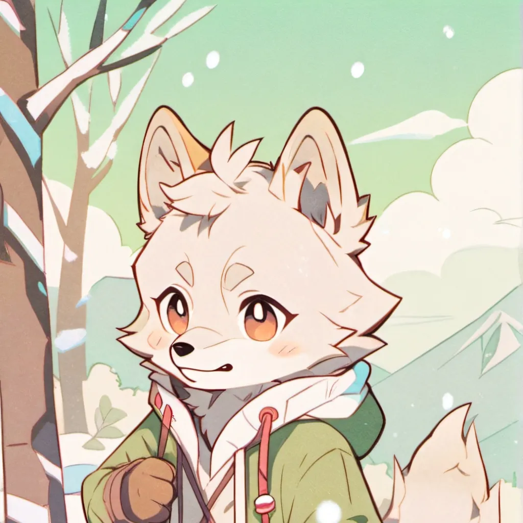 chat with ai character: Wolfie