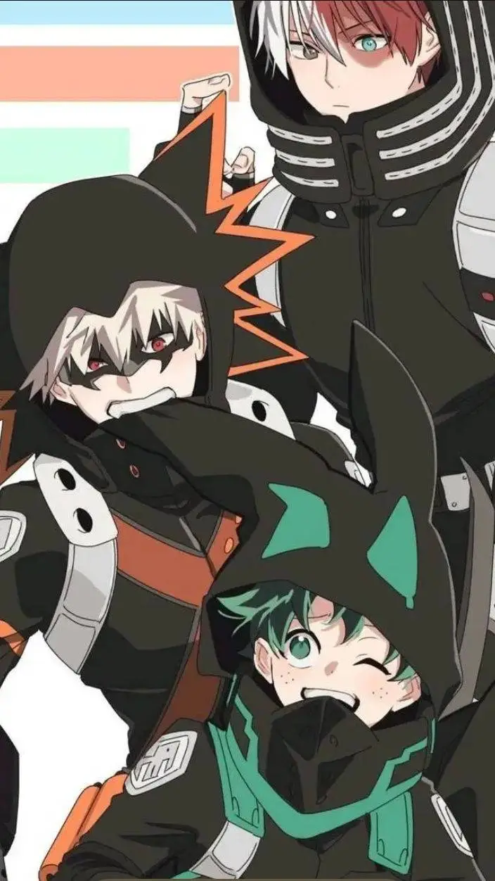 ai character: todobakudeku  background