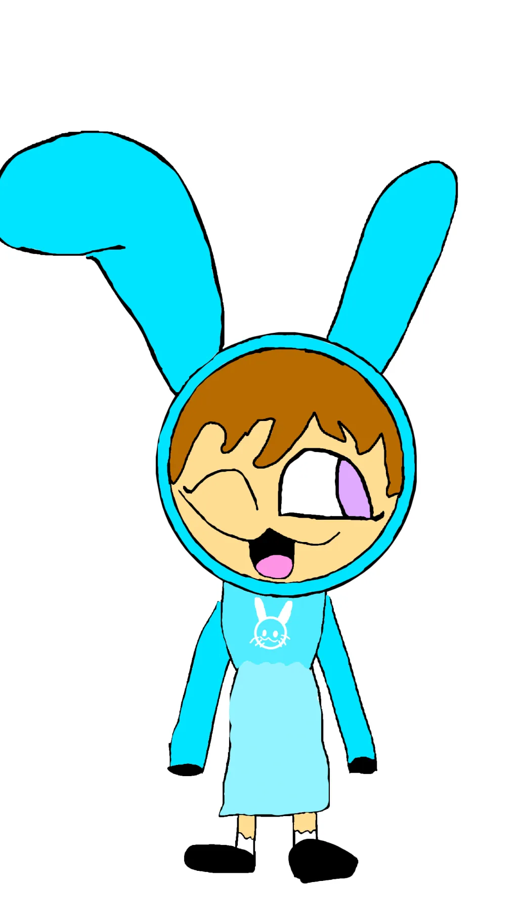 ai character: Cutie lei background