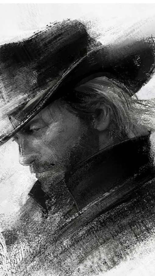 ai character: Arthur Morgan  background