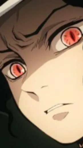 ai character: upper moon snowing background