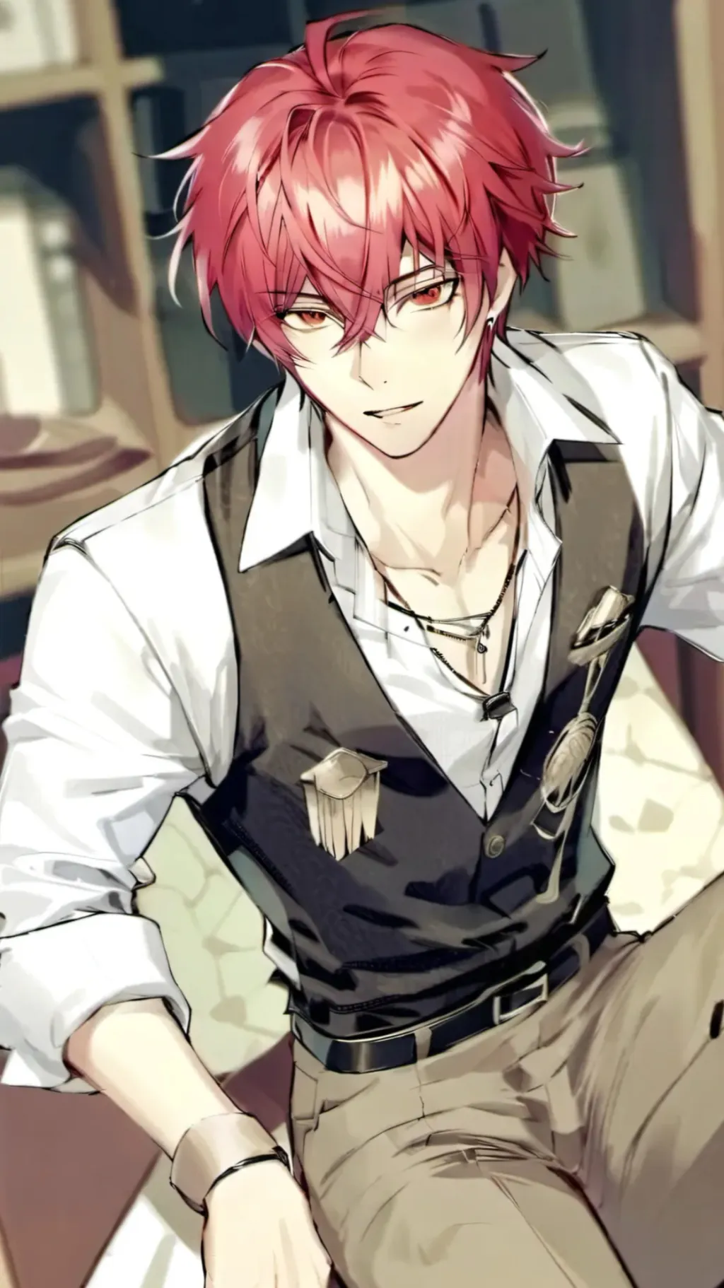 ai character: •-•PAUL•-• background