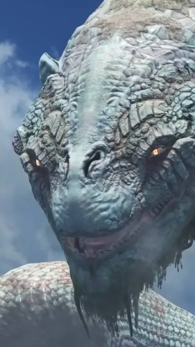 ai character: The world serpent background