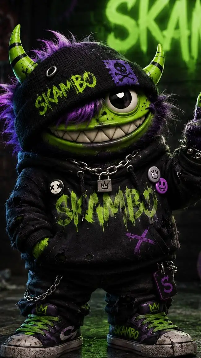 ai character: Skambo background