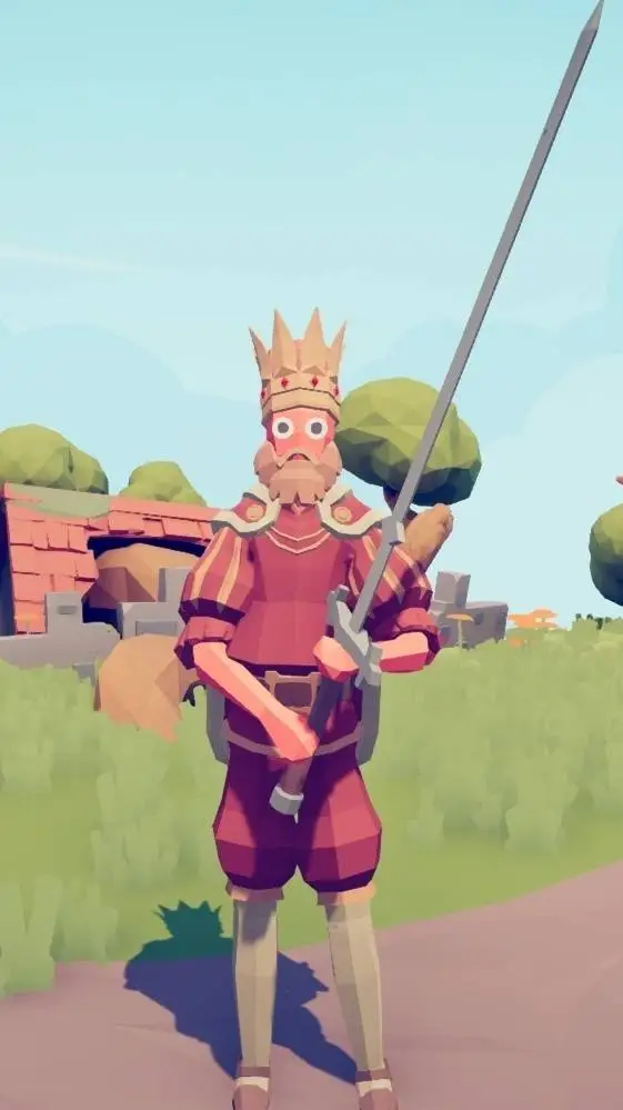 ai character: King background