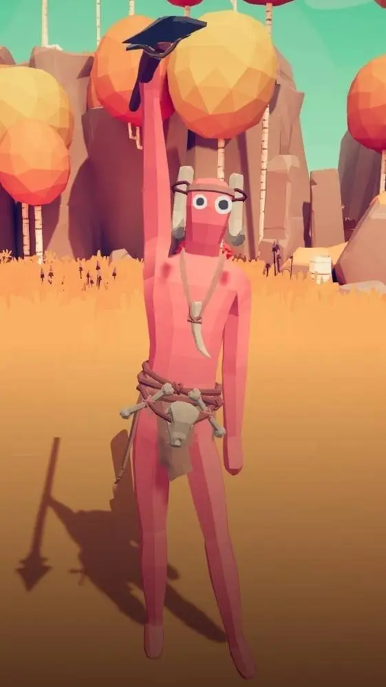 ai character: Spear thrower background