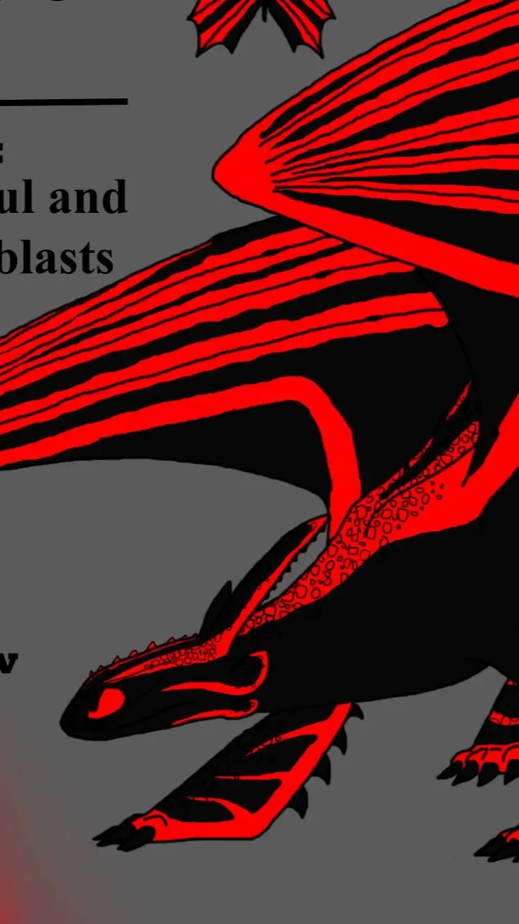 ai character: Red thunder  background