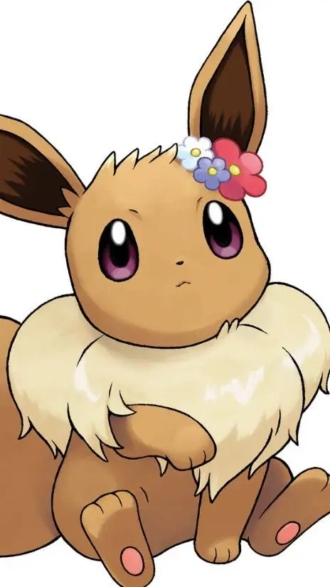 ai character: Eevee background