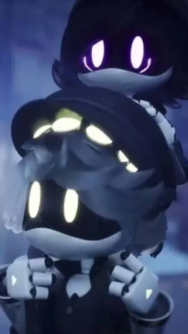 ai character: Uzi and N from MD background