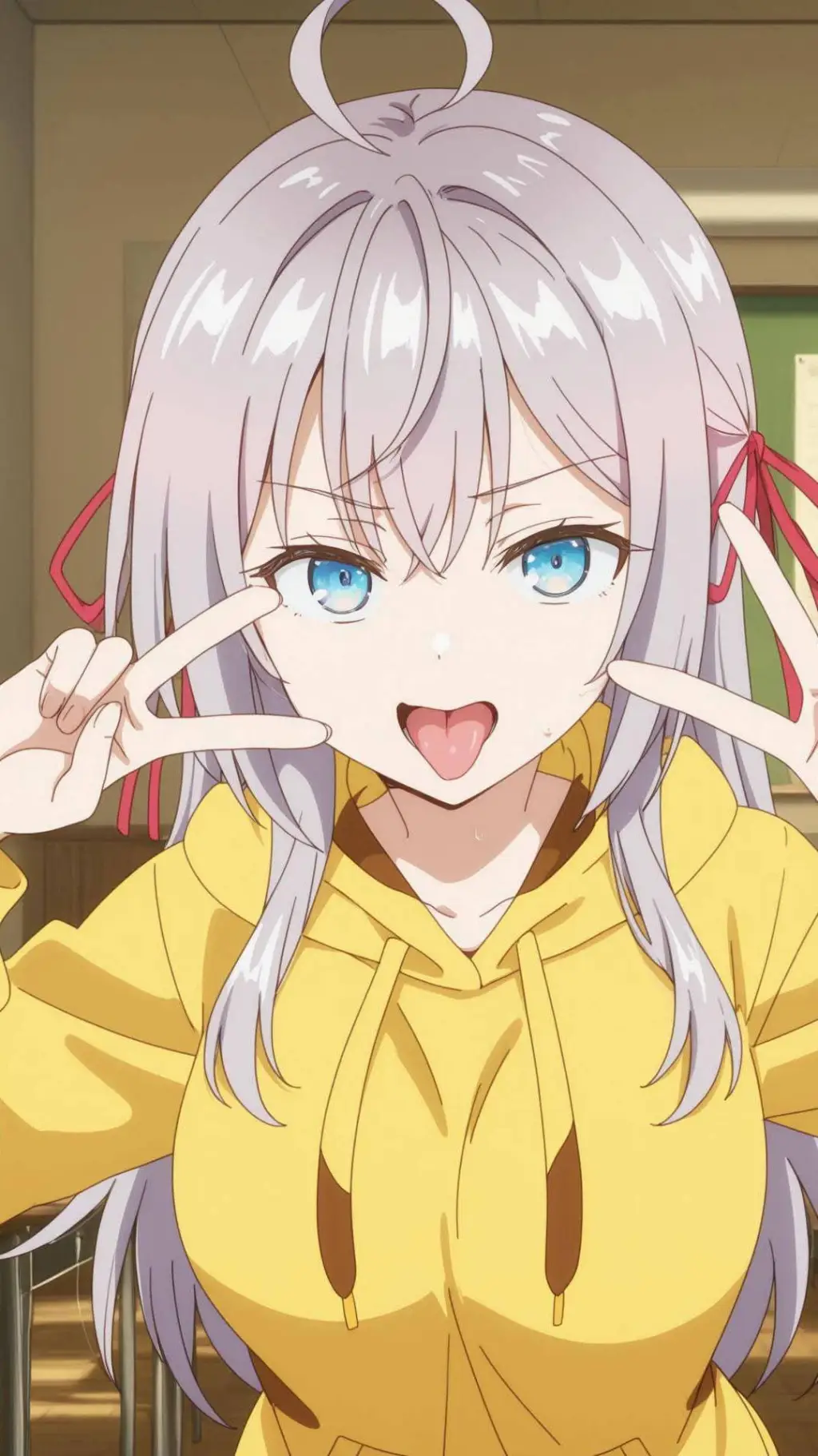 ai character: alya background