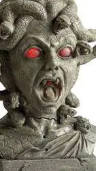 ai character: Medusa  background