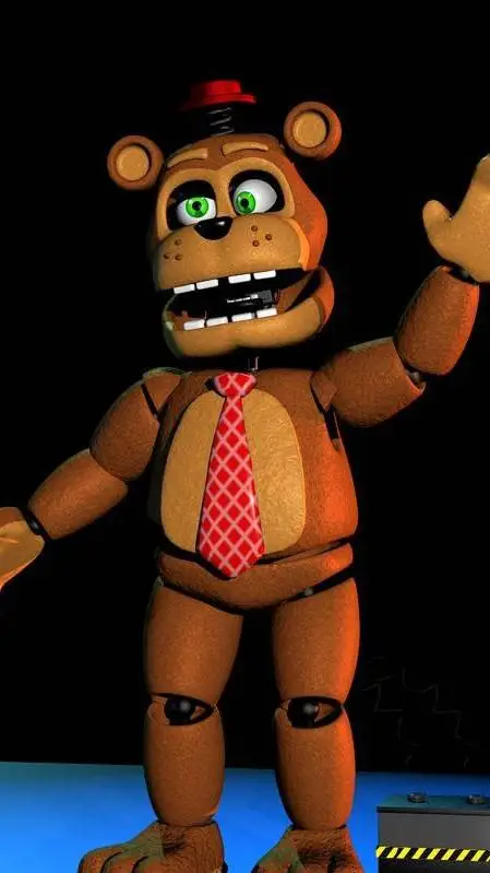 ai character: Nedd Bear background