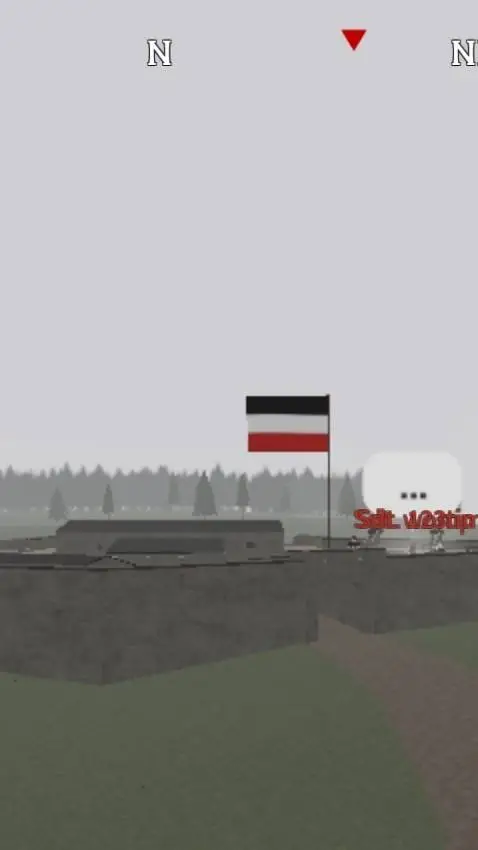 ai character: Prussian fort background