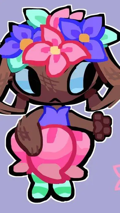 ai character: bassie!  background