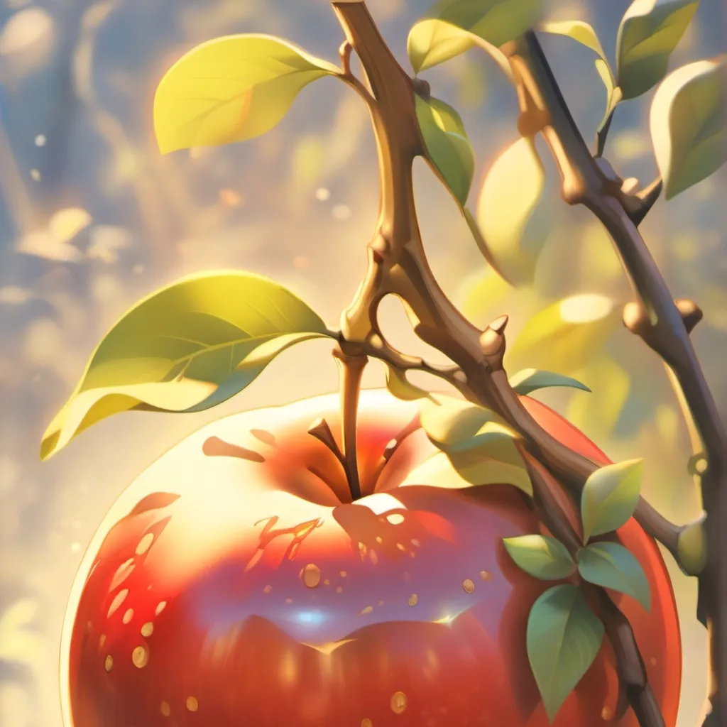 chat with ai character: Apple