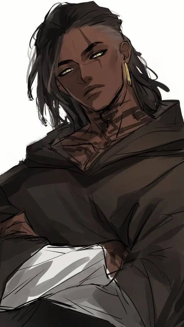 ai character: Damon  background