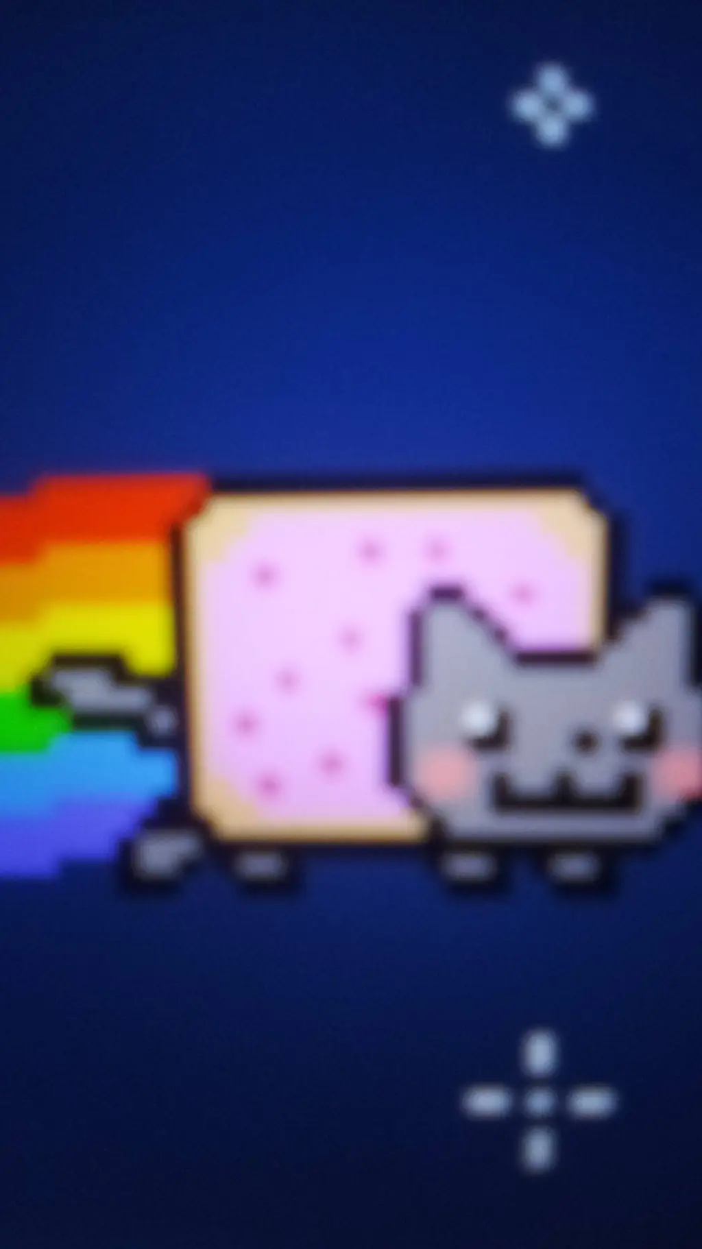 ai character: Pop tart cat background