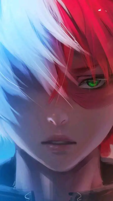 ai character: todoroki background