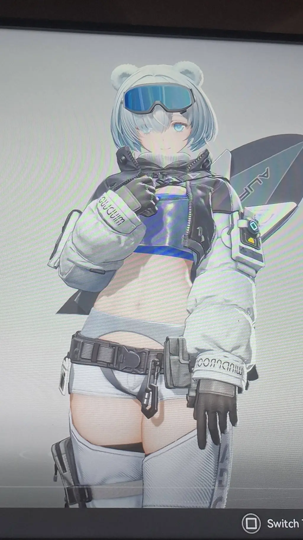 ai character: snowshine  background