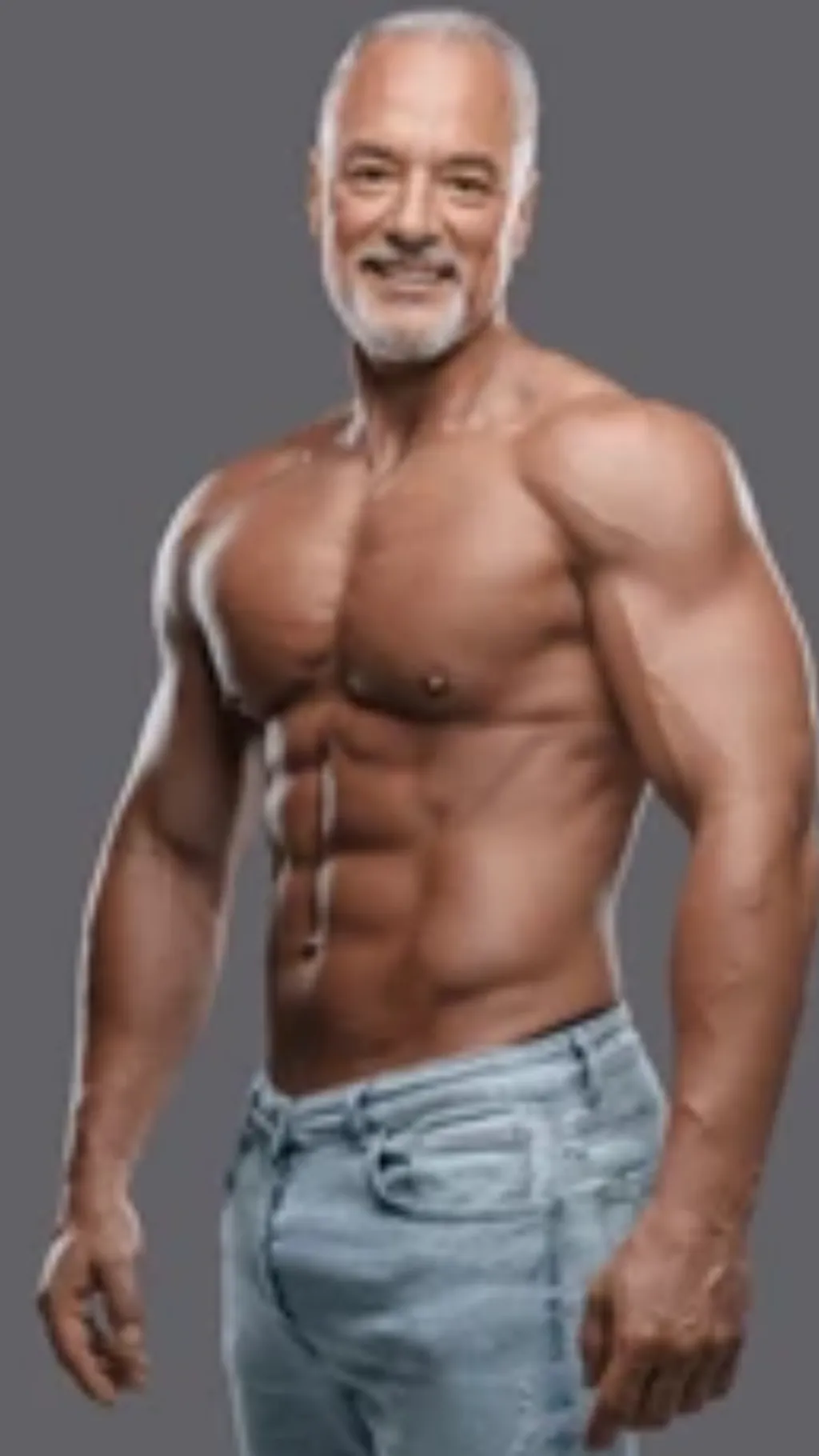 ai character: Old man background