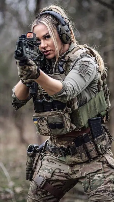ai character: sniper girl background