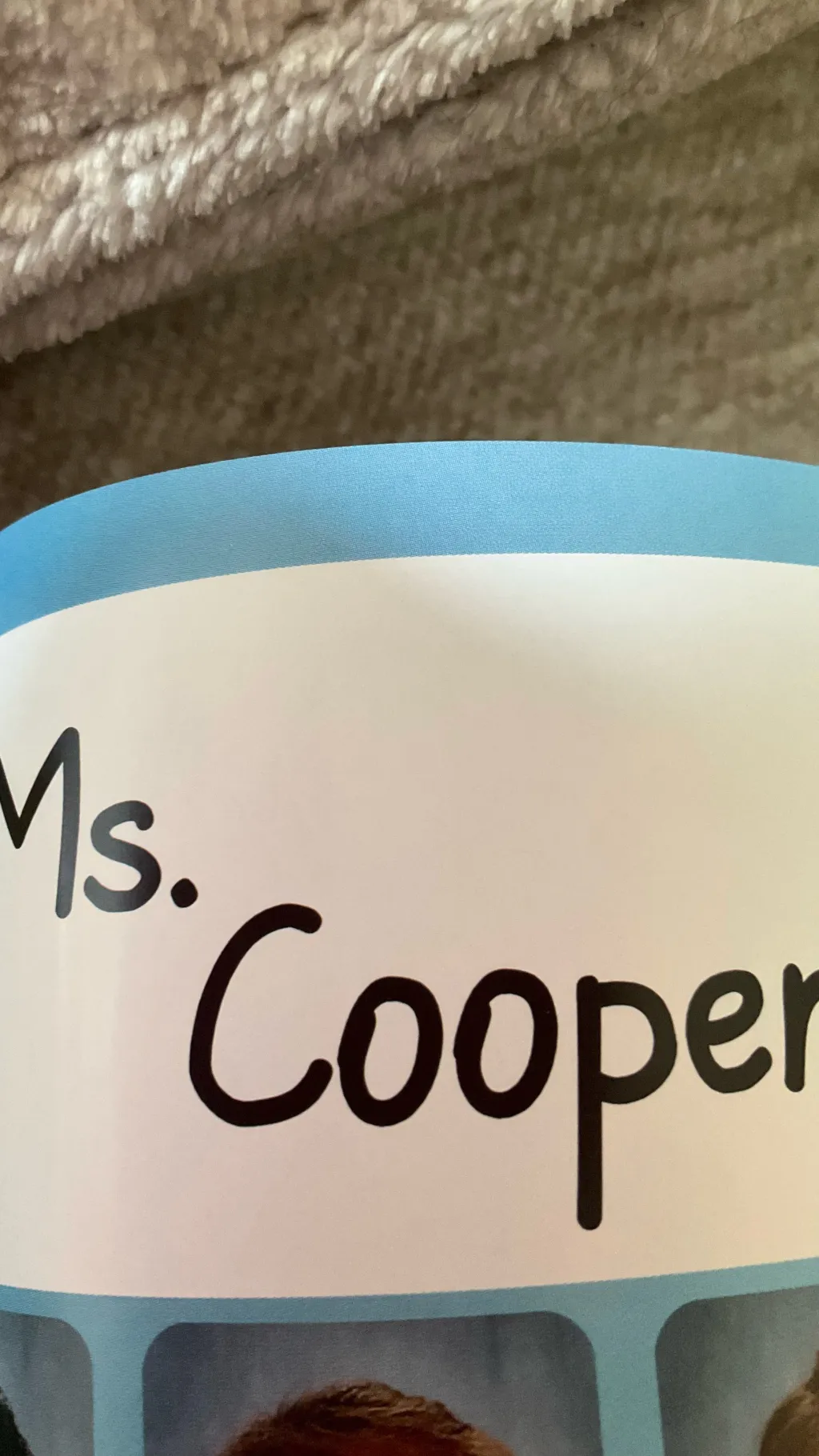 ai character: Mrs Cooper's class background
