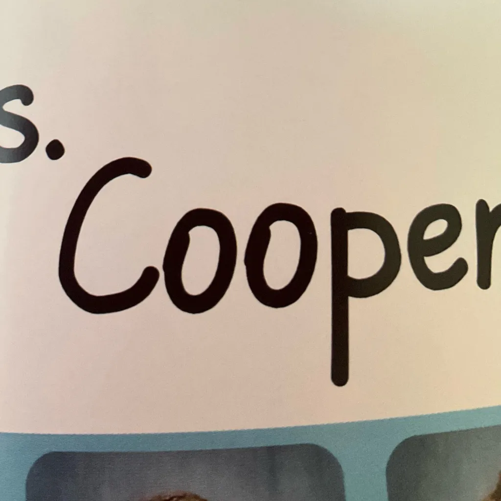 chat with ai character: Mrs Cooper's class