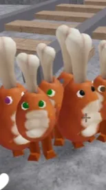 ai character: Roblox chickens background
