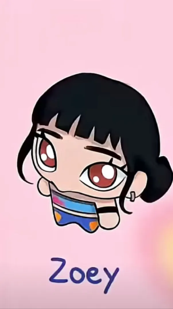 ai character: Zoey- background