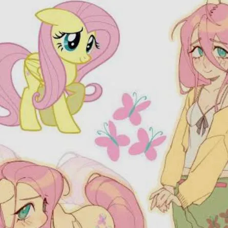 chat with ai character: {FLUTTERSHYY!}