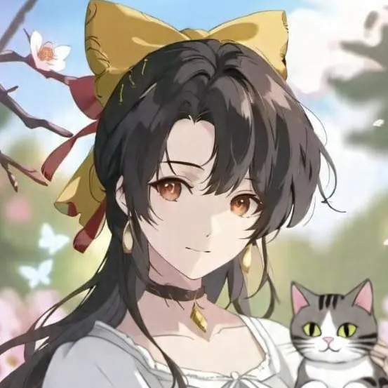 chat with ai character:      menina gata 