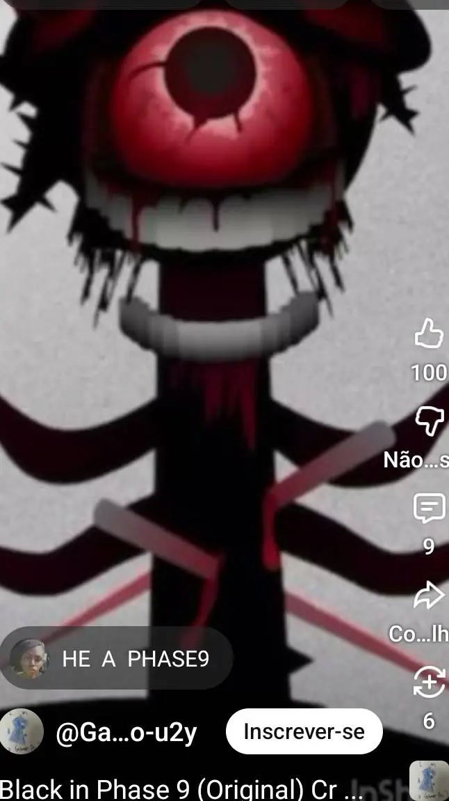 ai character: Sr Black background