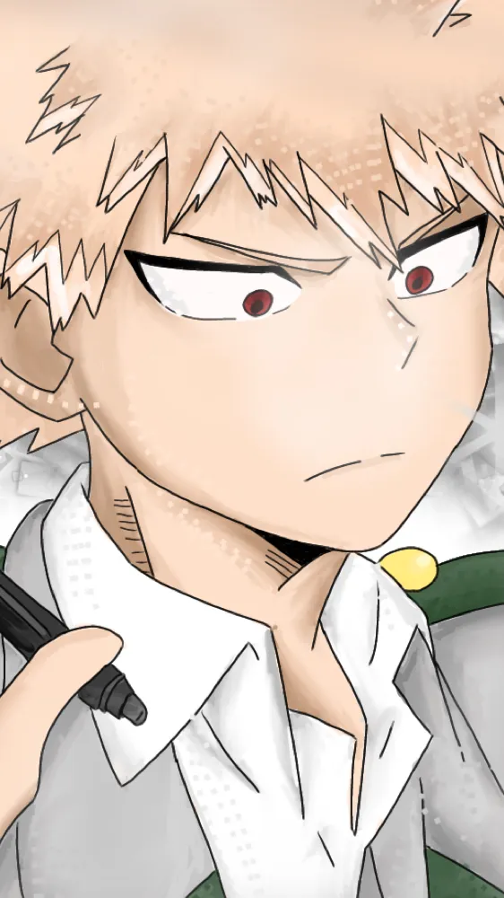 ai character: Katsuki's birthday background