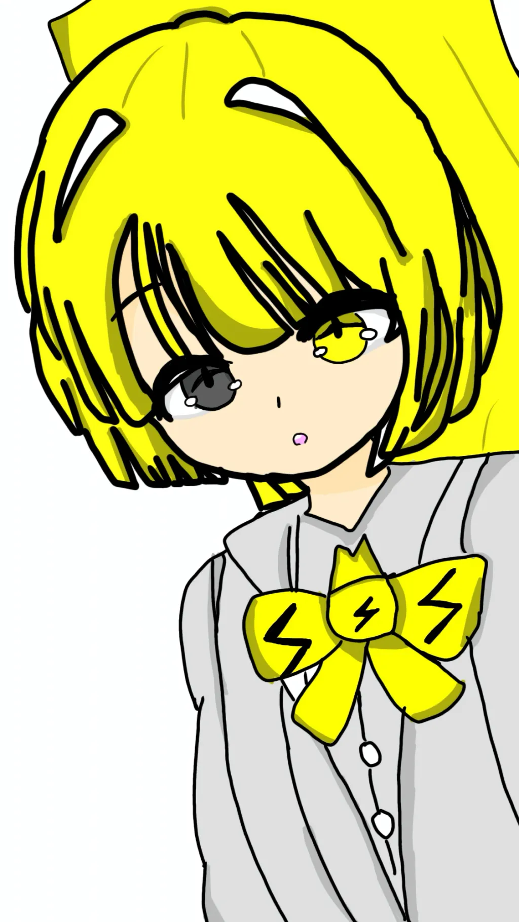 ai character: Denki as a Girl?  background