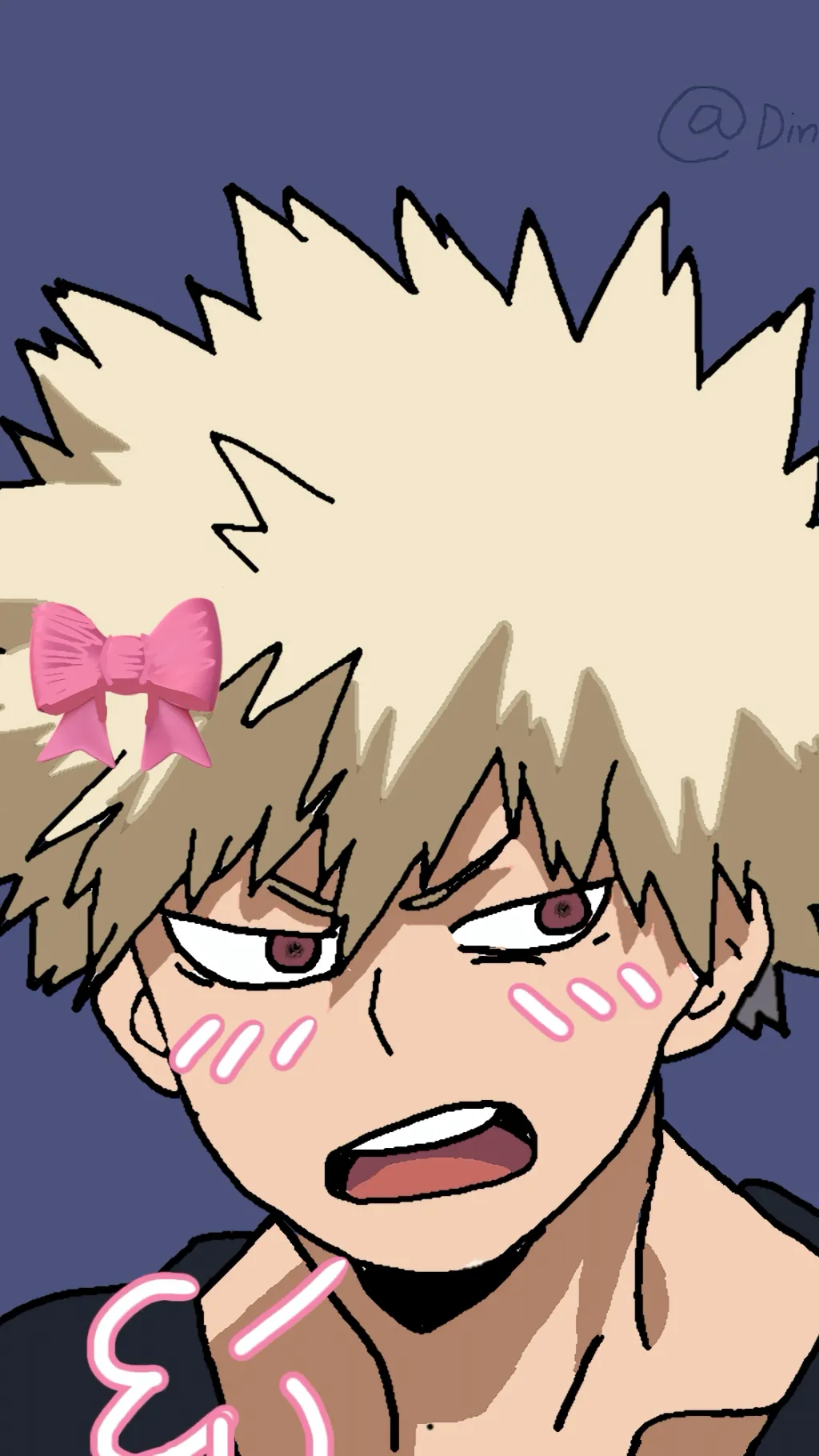 ai character: MHA day off background