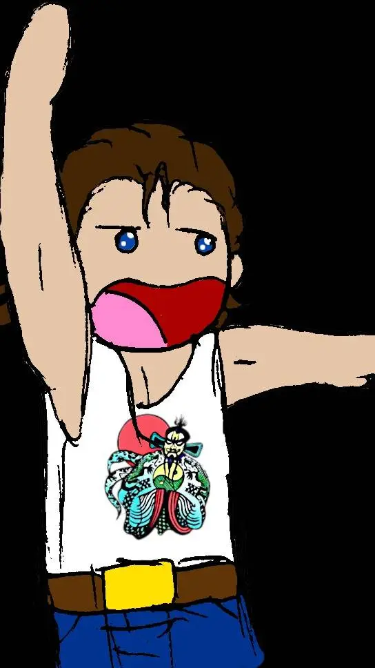 ai character: Jack Burton  background